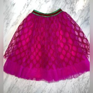 Gucci tulle skirt